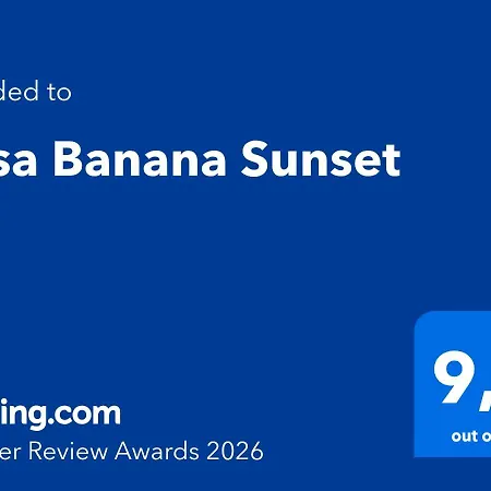 Casa Banana Sunset דירה